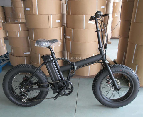 10.5 AH Capacidad de la batería 500W Plegable grasa neumático plegable bicicleta eléctrica E bicicleta bicicleta