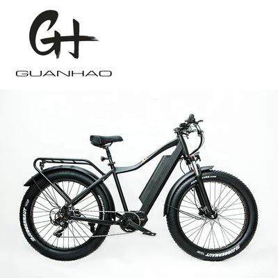 26 pulgadas CE CPSC TUV BaFang G521 M600 500W SM 48V 17AH Batería de neumáticos gordos EBIKE de montaña