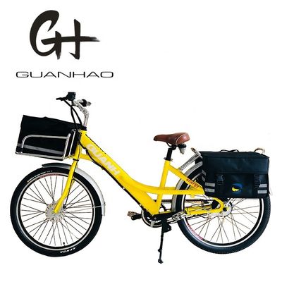 500Watt 10AH Acelerador Cuadro de aluminio Pedal Bicicleta de carga eléctrica de 28 pulgadas OEM / ODM chino