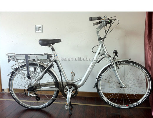 Motor del cubo trasero 700C EN15194 Europa CE 36V 250W 20KM/H Mujeres Holanda Damas Bicicleta eléctrica