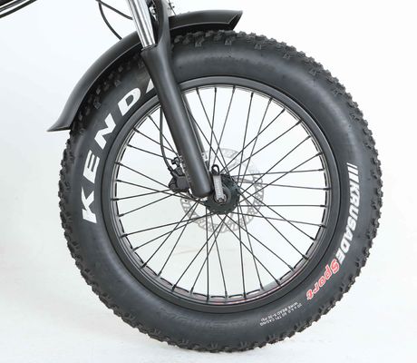 Batería de litio de 48V 14Ah Samsung 7 velocidad 750W 20&quot; 4.0 Cuadro de suspensión completa Bicicleta eléctrica plegable