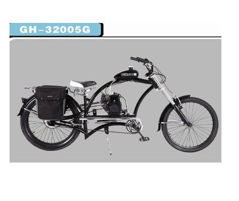 Motor Chopper de 24' 80CC con marco de aleación de aluminio Diseño fresco de la motocicleta estándar de EE.UU.