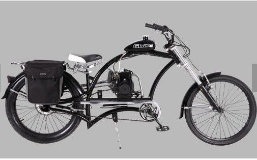 Motor Chopper de 24' 80CC con marco de aleación de aluminio Diseño fresco de la motocicleta estándar de EE.UU.
