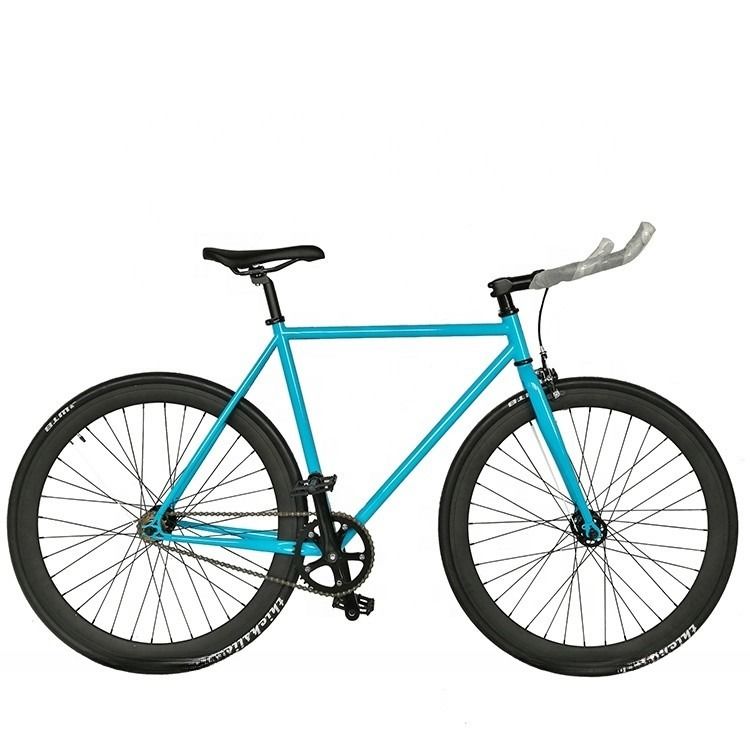 Bicicleta de velocidad fija con marco de acero Hi-Ten con certificación CE para el mercado estadounidense