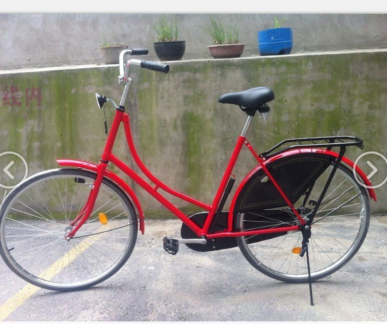 Aleación de aluminio V freno Old Man City Bike Diseño clásico vintage con marco de acero