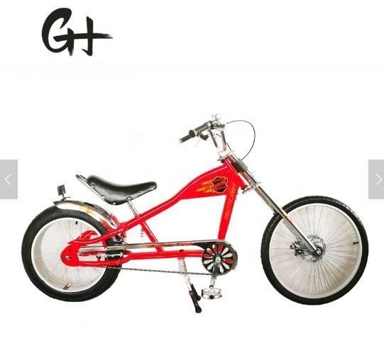 Material de horquilla de aluminio G24 &quot;-20&quot; de velocidad única OEM / ODM hecha en la bicicleta de chopper grande adulto CE