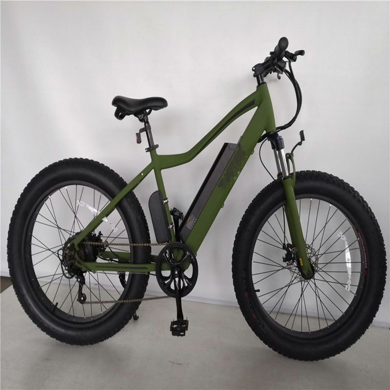 16.7 Ah Capacidad de batería Bicicleta de montaña eléctrica para adultos 26 pulgadas de grasa de neumáticos Ebike