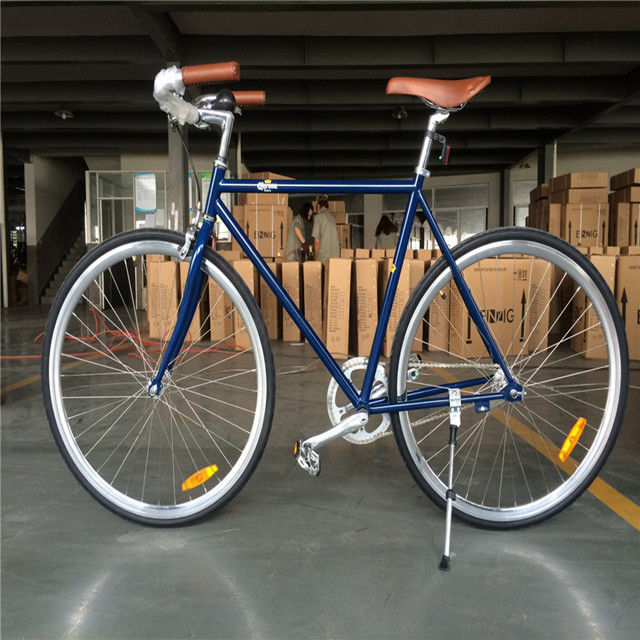 Lasco Adult Men Single Speed Retro Bike Vintage 4130 Bicicletas urbanas Híbridas Bicicletas cromolíticas 700 * 25C