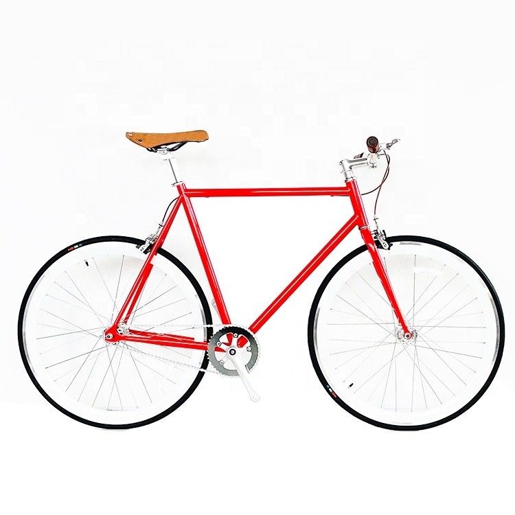 USA OEM Sport Fixie Bikes con centros de rodamiento sellados y colorido marco de acero Hi-Ten