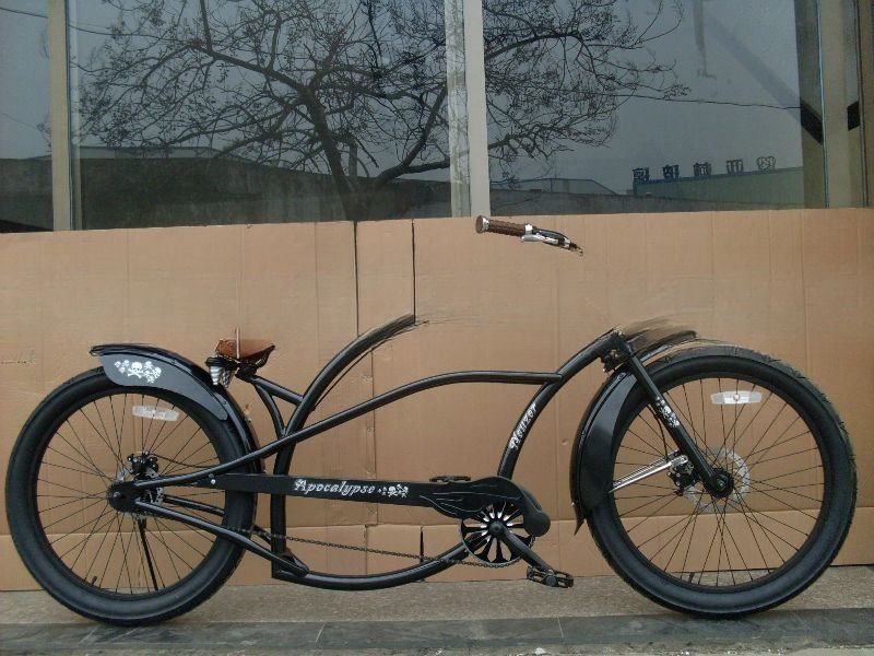Mercado de los EE.UU. Popular 24&quot; Chopper Bike con peso brillante de 19 kg y material de marco de acero