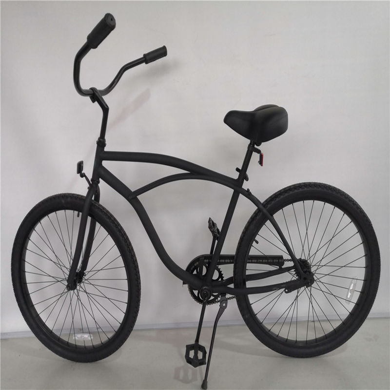 Rim de aleación de aluminio de velocidad única para hombres adultos bicicleta de playa de crucero de 26 pulgadas de alquiler listo