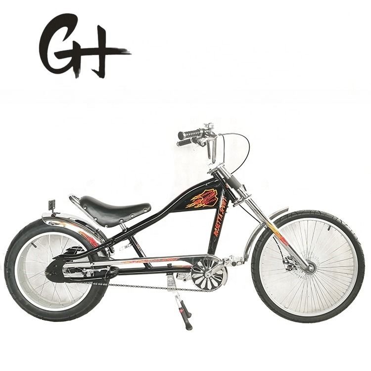 CE OEM Adult Chopper estilo de bicicleta con 24-20&quot; de velocidad única y Hi-Ten marco de acero