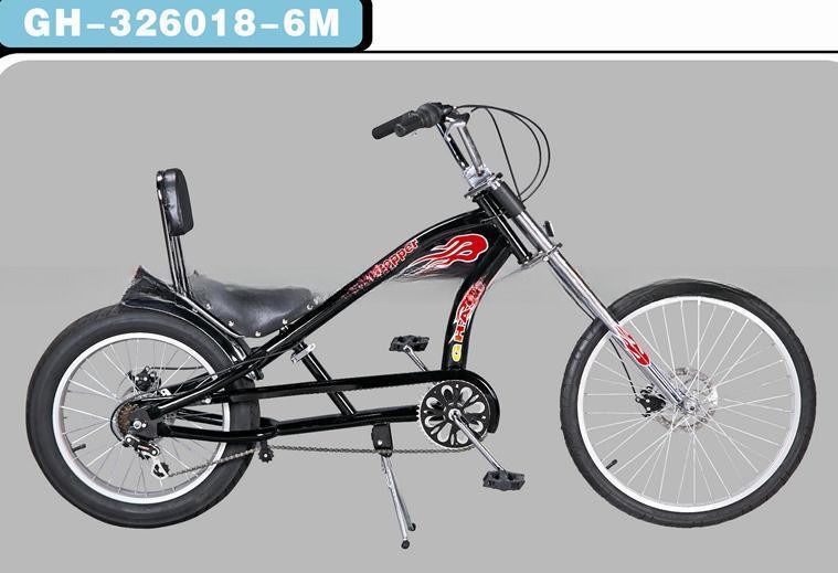 Fat Tire Bicicleta 20-24 Chopper Bike Bicicleta con material de aro de aleación de aluminio de 23KGS
