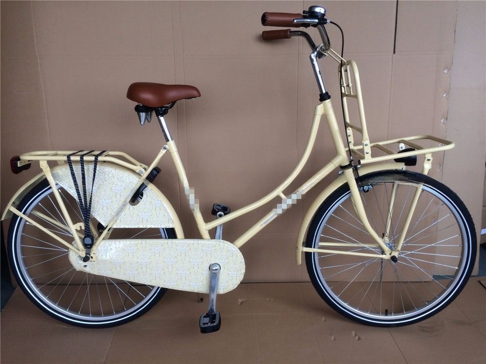 28&quot; Tamaño de la rueda tenedor de aluminio Tradicional de la vieja dama holandesa OMA bicicleta de trabajo pesado bicicleta