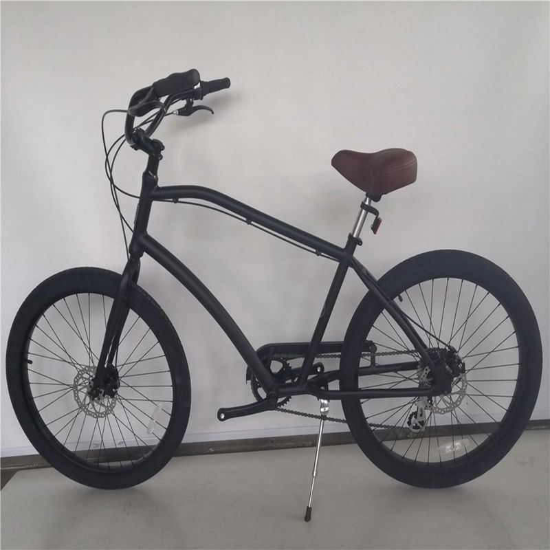 Material de llanta de aleación de aluminio 26 pulgadas bicicleta de crucero de playa para hombres adultos en el mercado popular de EE.UU.