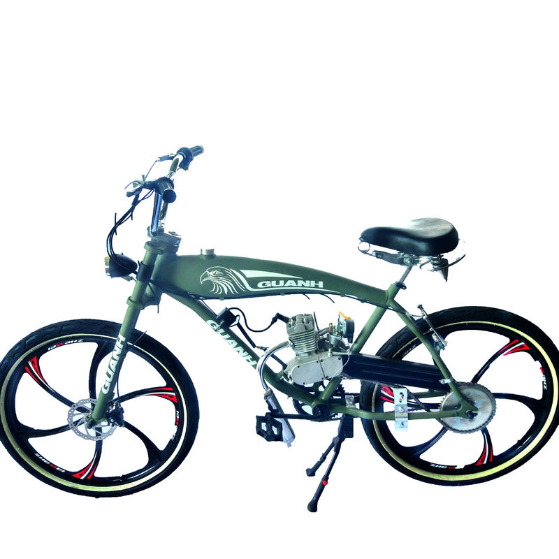 Bicicleta de gas de 80CC Bicicleta motorizada Chopper Ford 40-60km/h Máx. Velocidad de 2 tiempos o 4 tiempos