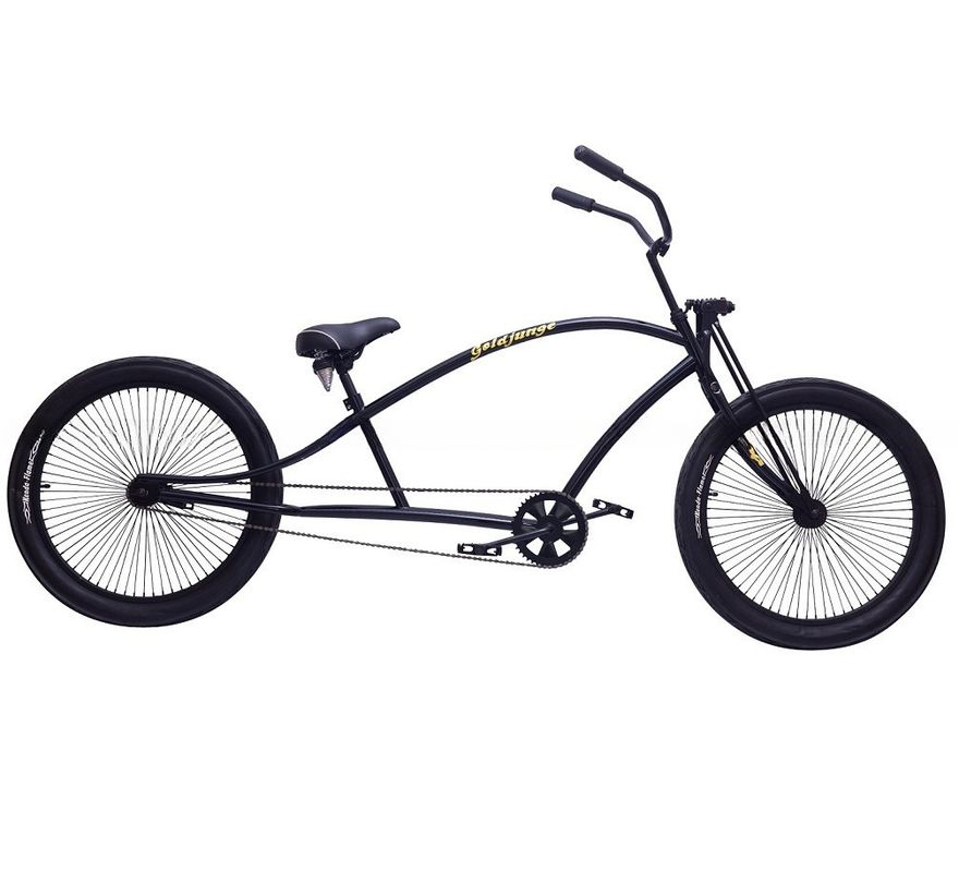 Material de horquilla acero 24 'hombres Popular Cuadro largo de playa Cruiser Bike Chopper Bike Stretch Bike