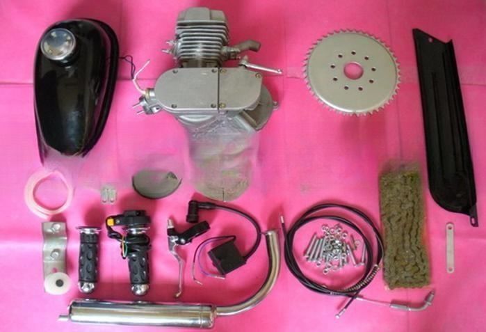 Kit de motores de gasolina 50cc/60cc/80cc Motor de dos tiempos/cuatro tiempos Cualquier pieza de color Pantone