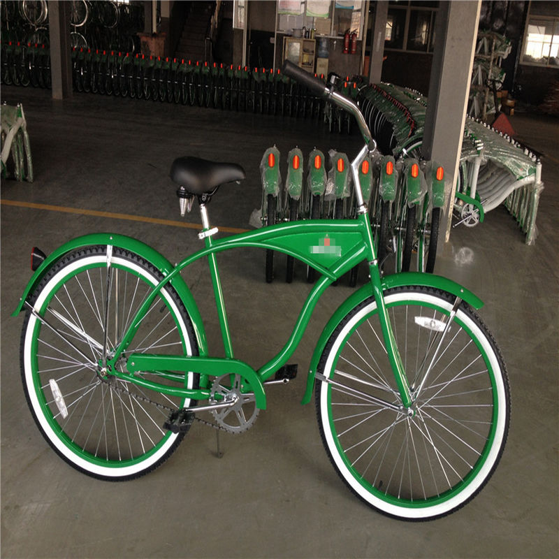 16kg Pedal trasero Freno Adultos Hombres Bicicleta Beach Cruiser con logotipo personalizado y logotipo grande