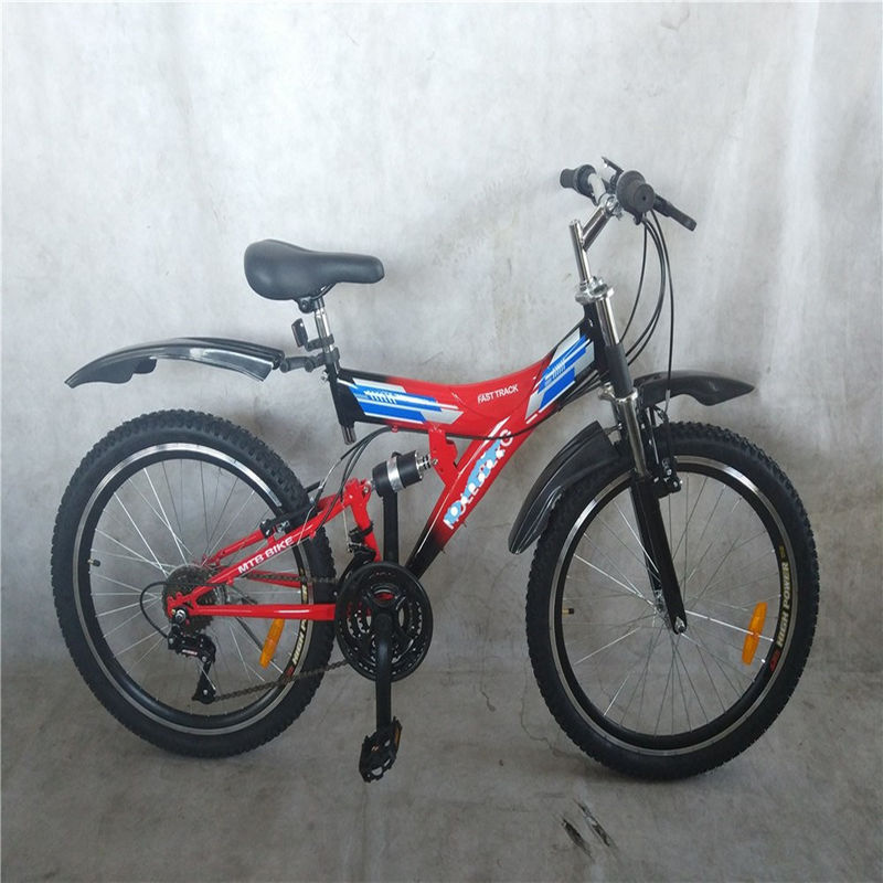 Marco de acero 18 velocidad de bajada MTB Ciclo de montaña de doble suspensión completa 24 para OEM