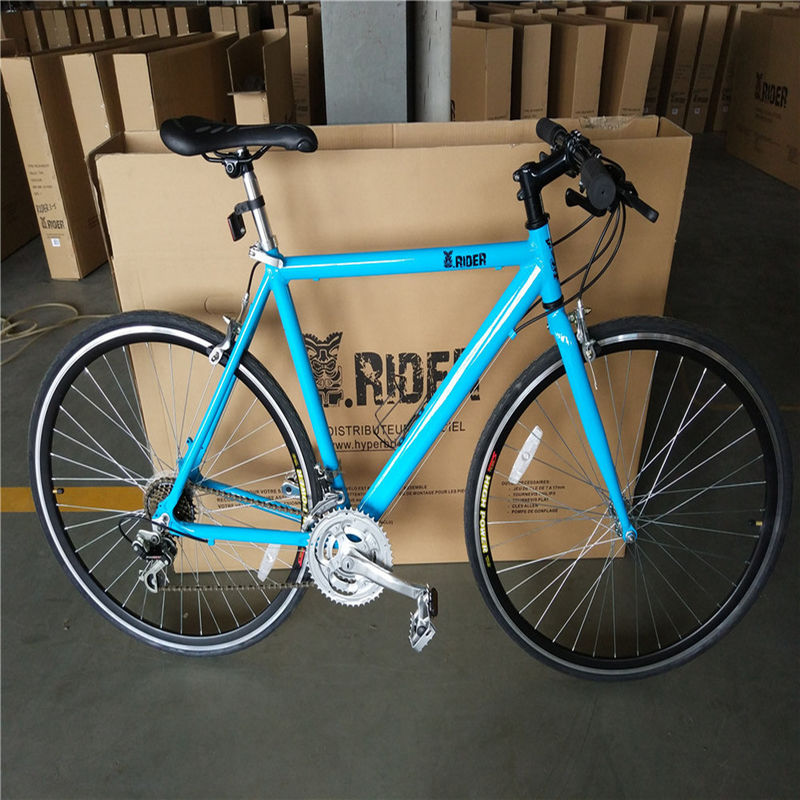 Personaliza la bicicleta de carretera para hombres con tipo de marco duro y material de marco de aluminio