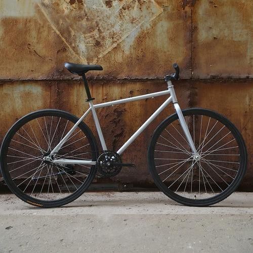 En carretera 2018 modelo clásico GHBIKE 700c Fixie Bike Bicicleta de engranaje fijo 13kg Peso bruto