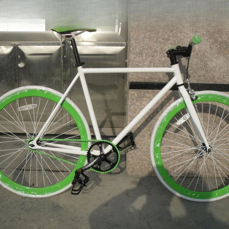 700C bicicleta de engranaje fijo bicicleta de engranaje fijo bicicleta de carretera de una velocidad bicicleta de carretera con llanta de aleación de aluminio