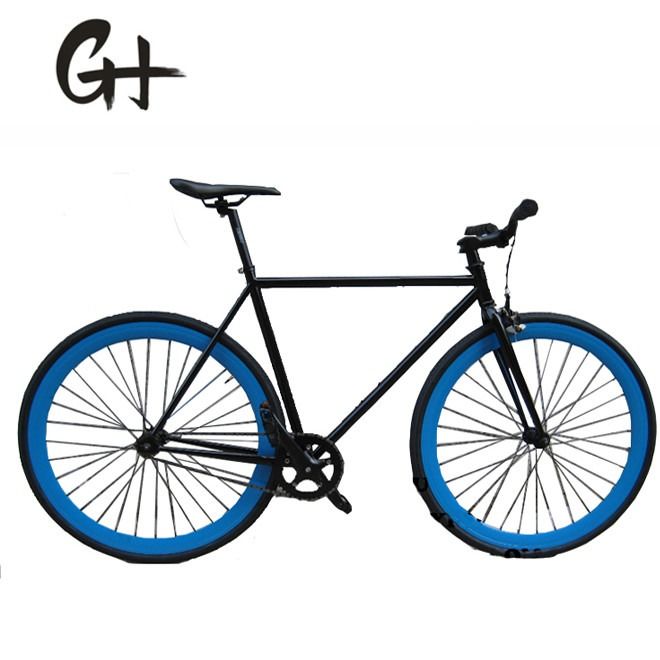 700C Bicicleta de engranaje fijo con freno de calibre y marco de acero Hi-Ten OEM partes EE.UU. CE UL