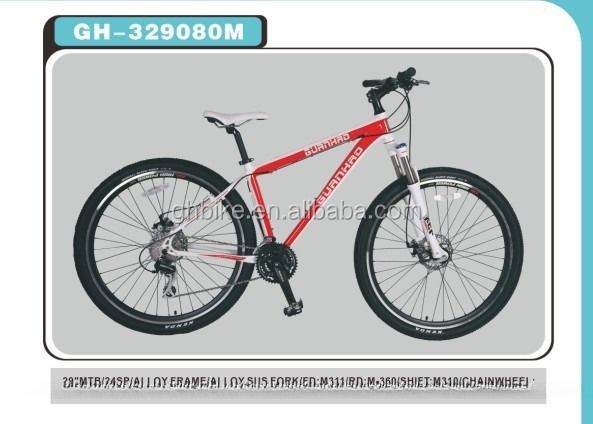Bicicleta de montaña MTB de acero estilo 2015 con 21 o 24 velocidades de cualquier color OEM hecha en servicio OEM