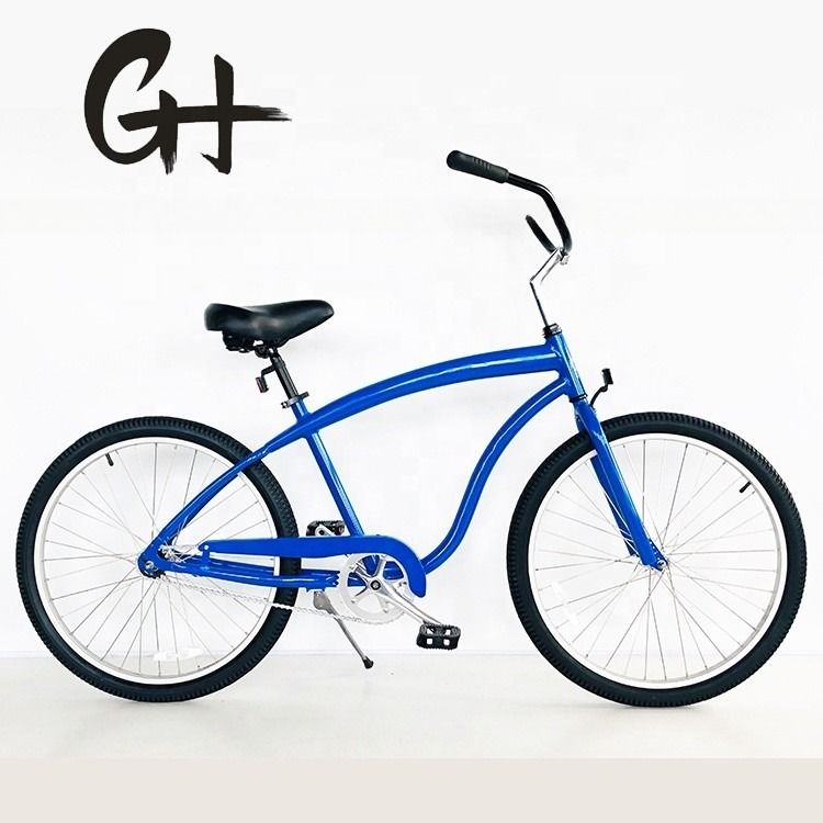 Cuadro de acero de diez 26 &quot;Tamaño de rueda 3G OEM / ODM CE Hombres Adultos Single Speed Beach Cruiser Bike