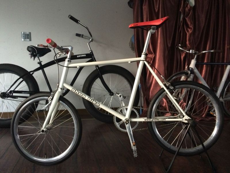 Bicicleta de 20 pulgadas de engranaje fijo Mini Bicicleta de carretera con marco de acero y borde de aluminio