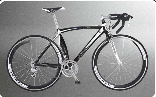 Material de tenedor de aluminio certificado ISO 901 CE 700C Bicicleta de carretera Bicicleta de carreras Bicicleta de carbono