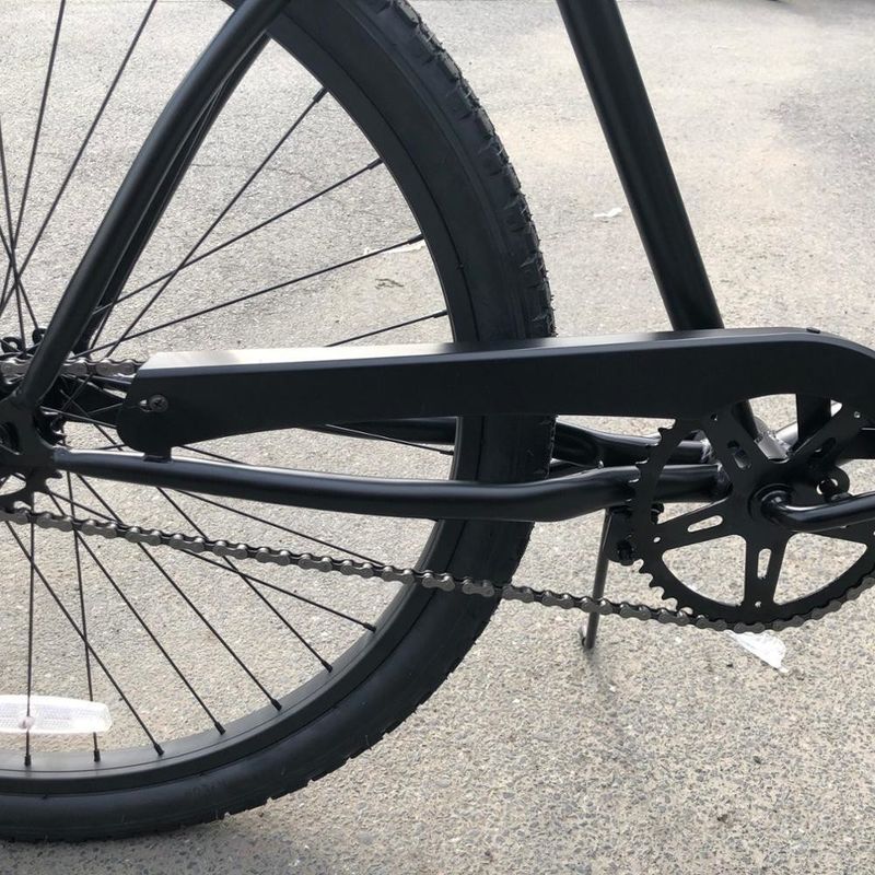 Bicicleta Beach Cruiser de muestra de 2019 de 26 pulgadas de marco largo y pedales de plástico para muestra