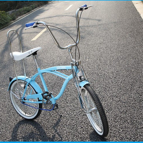 Color Blanco 20 pulgadas Beach Cruiser Bicicleta Material de la llanta de aleación de aluminio 15KGS Peso bruto