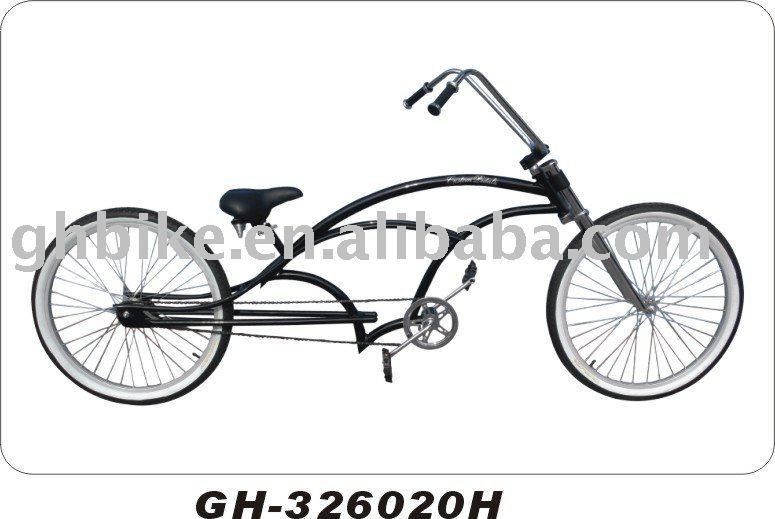 Bicicleta baja de 26' para hombres Bicicleta de crucero de playa aprobada por la CE por Steel Fork