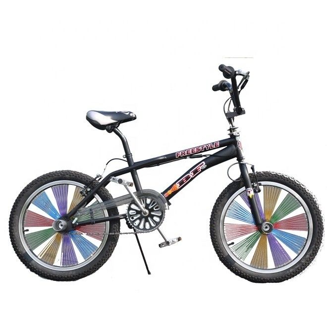 El hilo de aluminio del tallo BMX 20 pulgadas colorido 130H radios chino CE niño bicicleta de estilo libre
