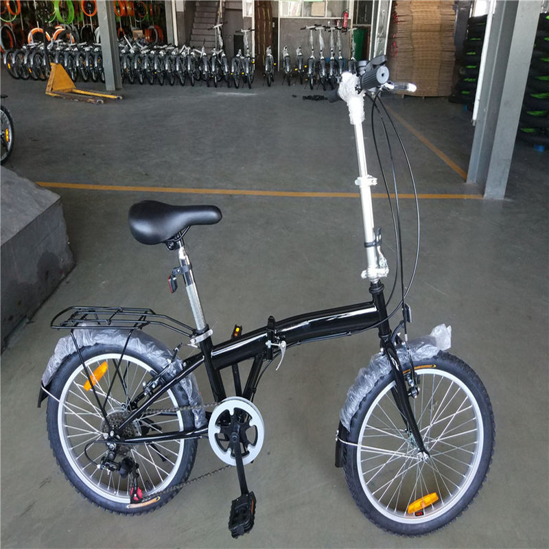 Bicicleta plegable de 20 pulgadas 7 marchas 6 velocidad Hi 10 marco de acero aleación de aluminio Shimano bicicleta plegable 13KG