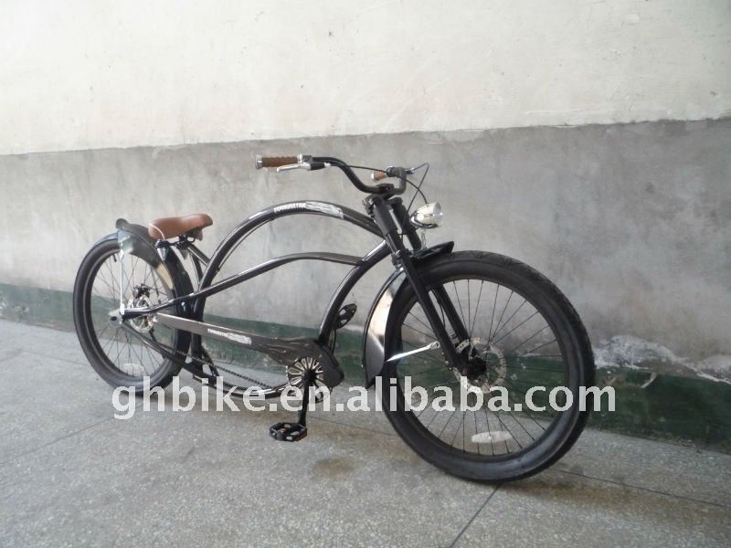 26 &quot;Hombres y Mujeres Chopper Beach Cruiser Bicicleta de moda con material de borde de aleación de aluminio
