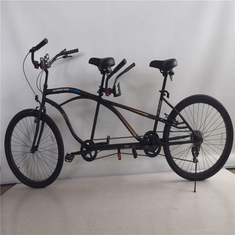 Bicicleta de acero de tenedor de 18 velocidades para 2 adultos