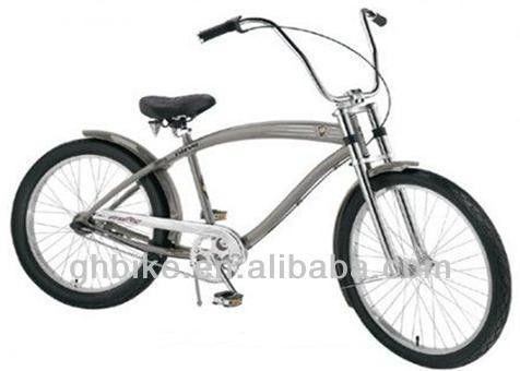 Chopper Fork Beach Cruiser Bike 26' con borde de aleación de aluminio y certificado CE ISO9001