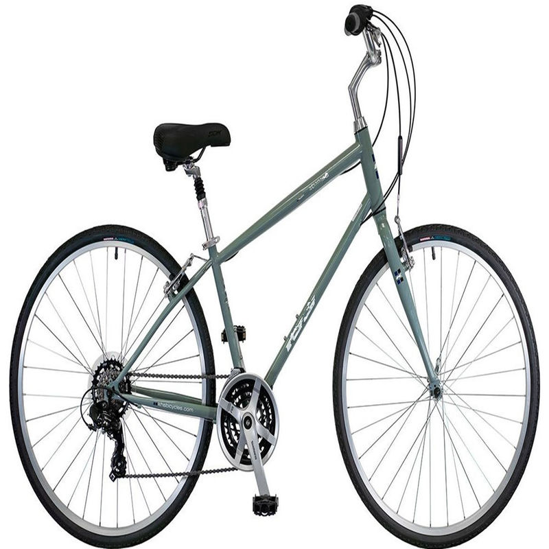Promax Crank 1.8m Cuadro de aleación de aluminio 21S Comfort Fitness Bicicleta híbrida para adultos