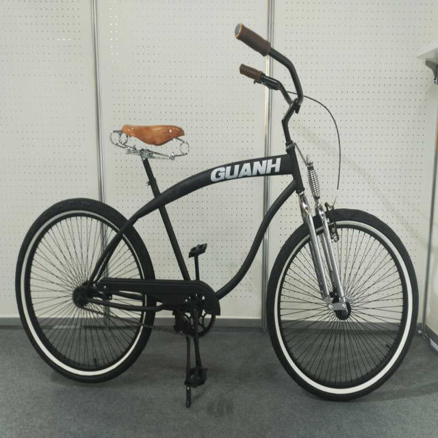 Crucero de playa de 26 pulgadas de velocidad única para hombres para la competencia de Flatland