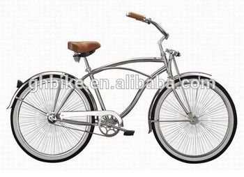 26&quot; de aleación de magnesio de borde baja del jinete de primavera tenedor de playa de crucero de la bicicleta de la bicicleta para su
