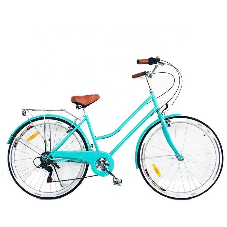 CPSC Colorido 700C CE Hi-Steel Lady City Bike con borde de aleación de aluminio y 7 velocidades