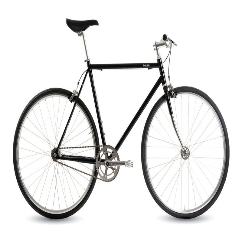 4130 Chromoly Single Speed Retro Men Step Through City Cruiser Bike con tamaño de rueda 700C