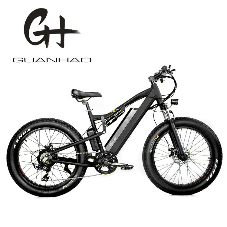 26*2.2 Kenda neumático 48V 17AH de suspensión completa bicicleta de montaña eléctrica 1000W BaFang motor