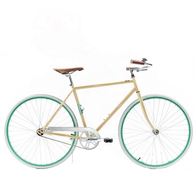 Cadro duro 1.8m longitud CE frenado de montaña rusa de velocidad única bicicleta híbrida de la ciudad para hombres adultos