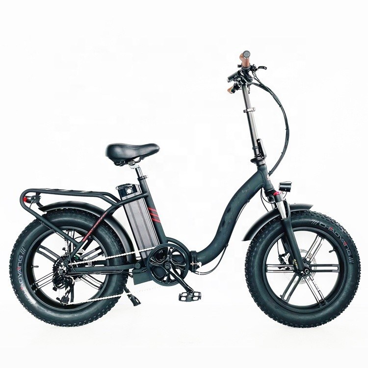 Aprobada por la CE 48V 10.4AH bicicleta eléctrica plegable con motor de 750W y velocidad máxima de 50KM/H