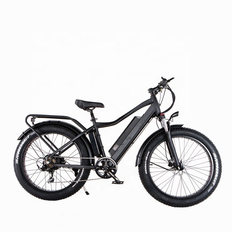 26*4" Fat Tire 48V 21AH Batería de litio 1000W bicicleta de montaña eléctrica para terreno de nieve
