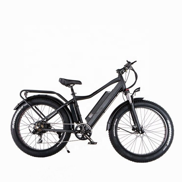 Snow 26&quot; 52V 1000W bicicleta eléctrica de montaña con 7 marchas de velocidad y 17AH batería de litio